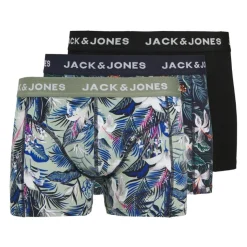 Calzoncillos Jack & jones Jacbrady Flower Trunks 3 Pack Sn