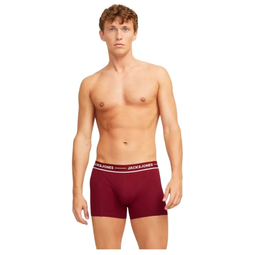 Calzoncillos Jack & jones Jacclaus Solid Trunks 3 Pack SN
