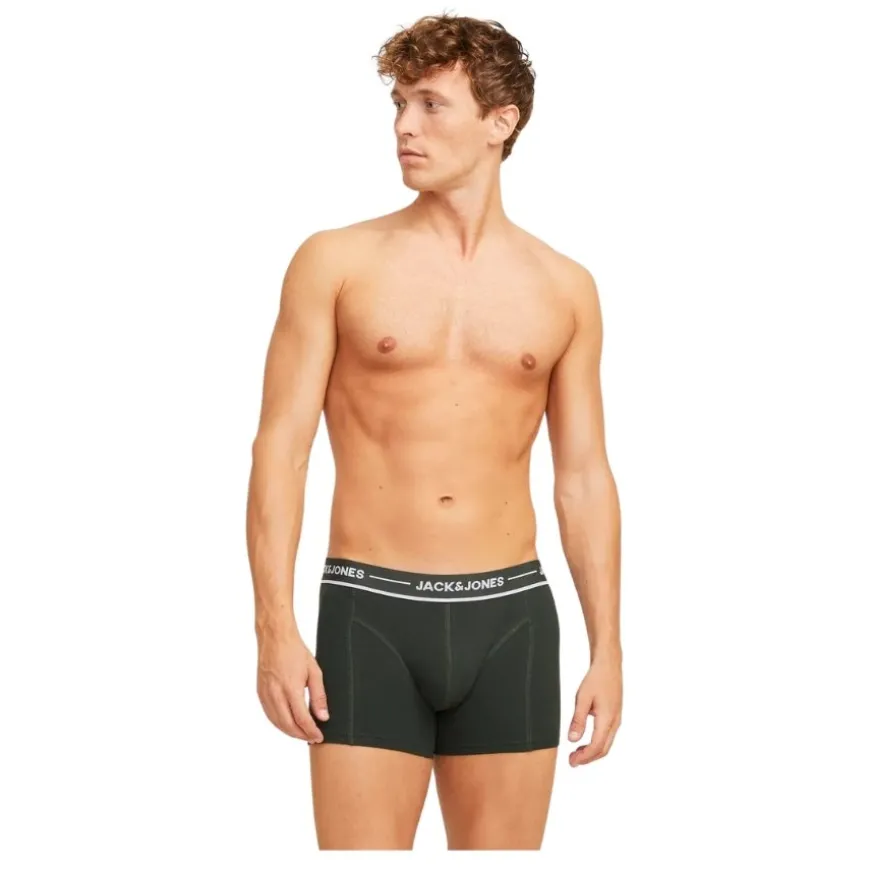 Calzoncillos Jack & jones Jacclaus Solid Trunks 3 Pack SN