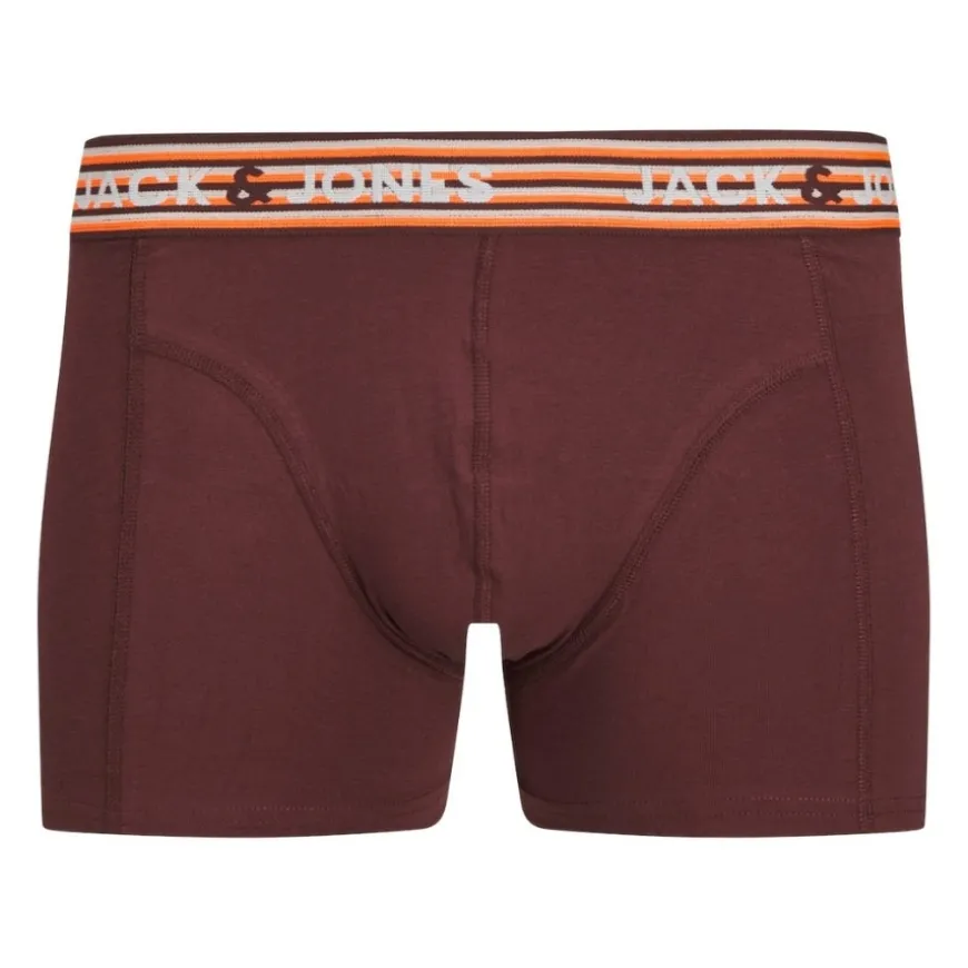 Calzoncillos Jack & jones Jacdarvin Solid Trunks 3 Pack Sn