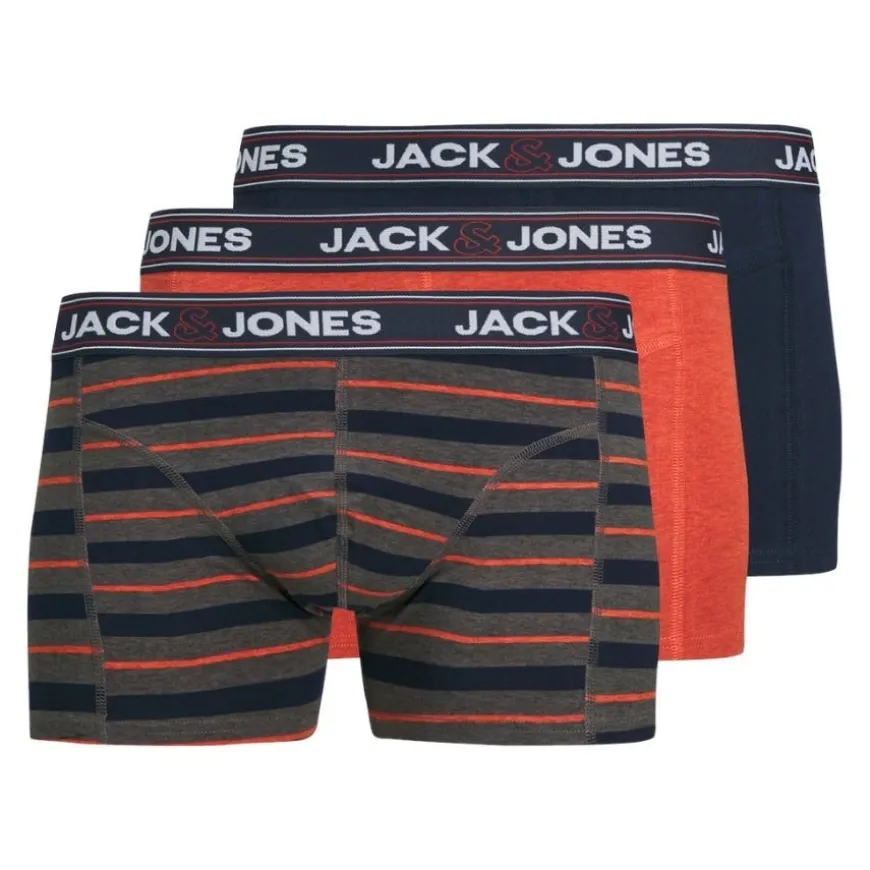 Calzoncillos Jack & jones Jacjohn Trunks 3 Pack Sn