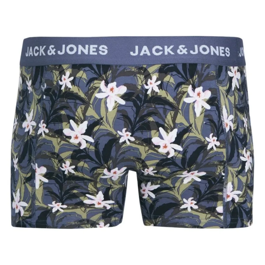 Calzoncillos Jack & jones Jacmason Flower Trunks 3 Pack
