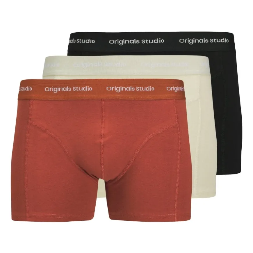 Calzoncillos Jack & jones Jacvesterbro Solid Trunks 3 Pack Noos