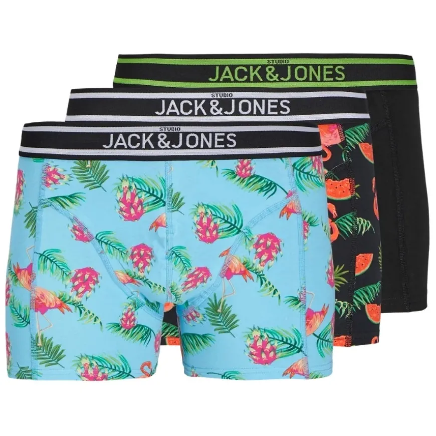 Calzoncillos Jack & jones Jacwatermelon Trunks 3 Pack Sn