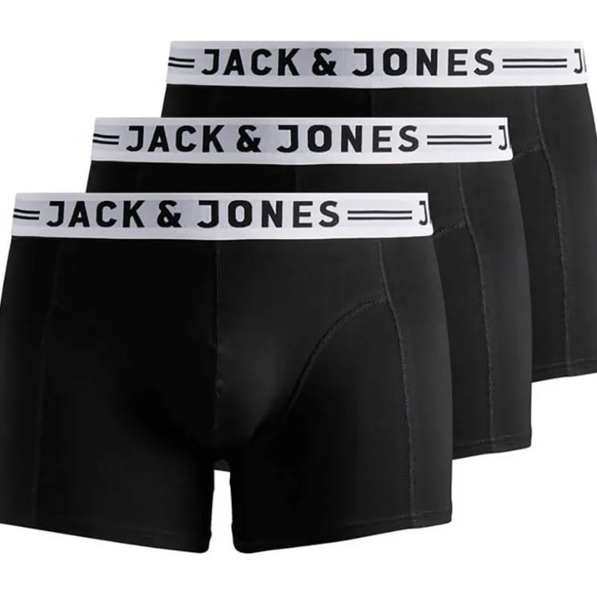 Calzoncillos Jack & jones plus Jacsense Trunks 3-Pack Noos Ps