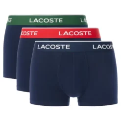 Calzoncillos Lacoste Pack De 3 Boxers Courts