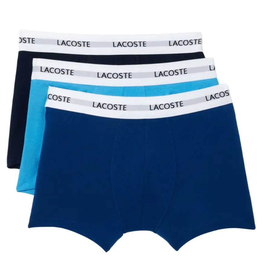 Calzoncillos Lacoste Pack De 3 Boxers Courts