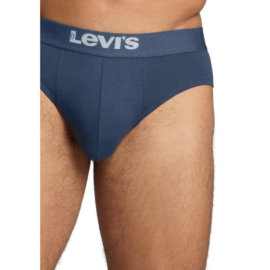 Calzoncillos Levis Levis Men Solid Basic Brief Organic Co 2P