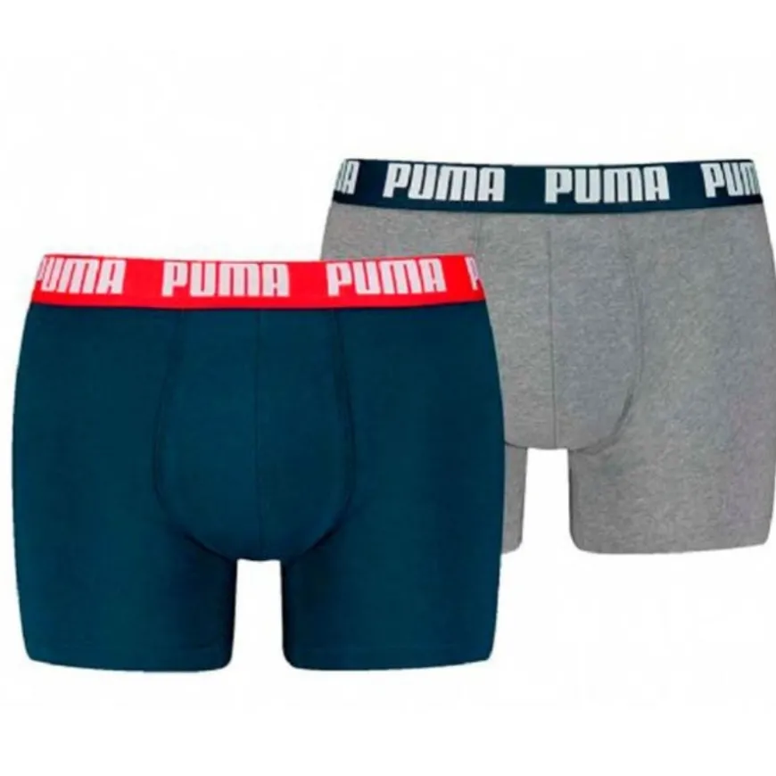 Calzoncillos Puma Puma Men Everyday Basic Boxer 2P