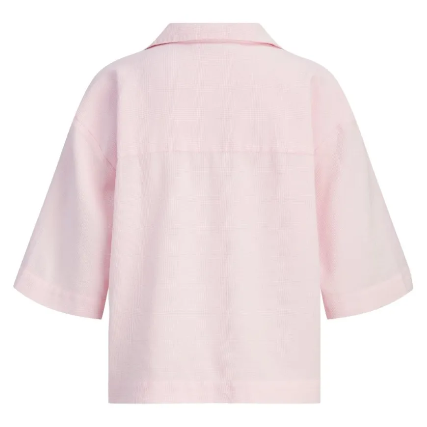 Camisas manga corta Jjxx Jxglobal Waffle 3 4 Resort Shirt Wvn