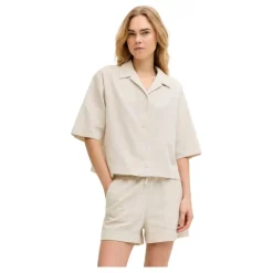 Camisas manga corta Jjxx Jxglobal Waffle 3 4 Resort Shirt Wvn