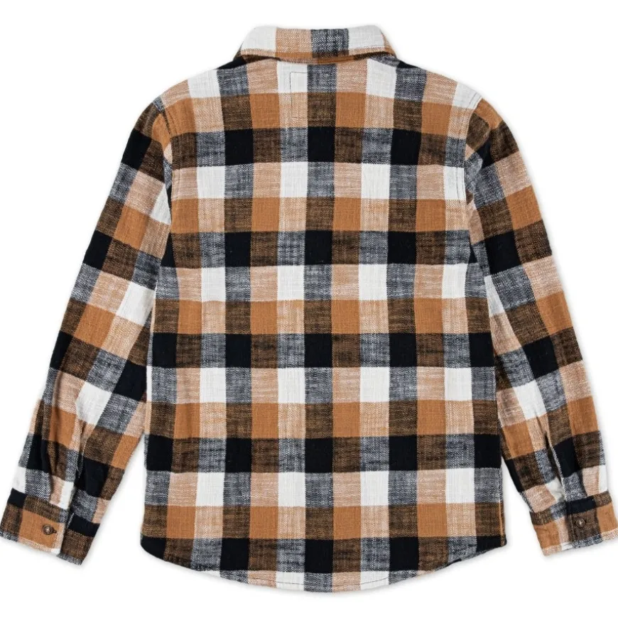 Camisas manga corta Levis kids Lvb Buffalo Check Flannel Shir