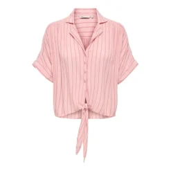 Camisas manga corta Only Onlpaula Life S S Tie Shirt Wvn Noos