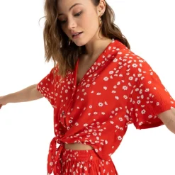 Camisas manga corta Roxy Salty Sweet Printed