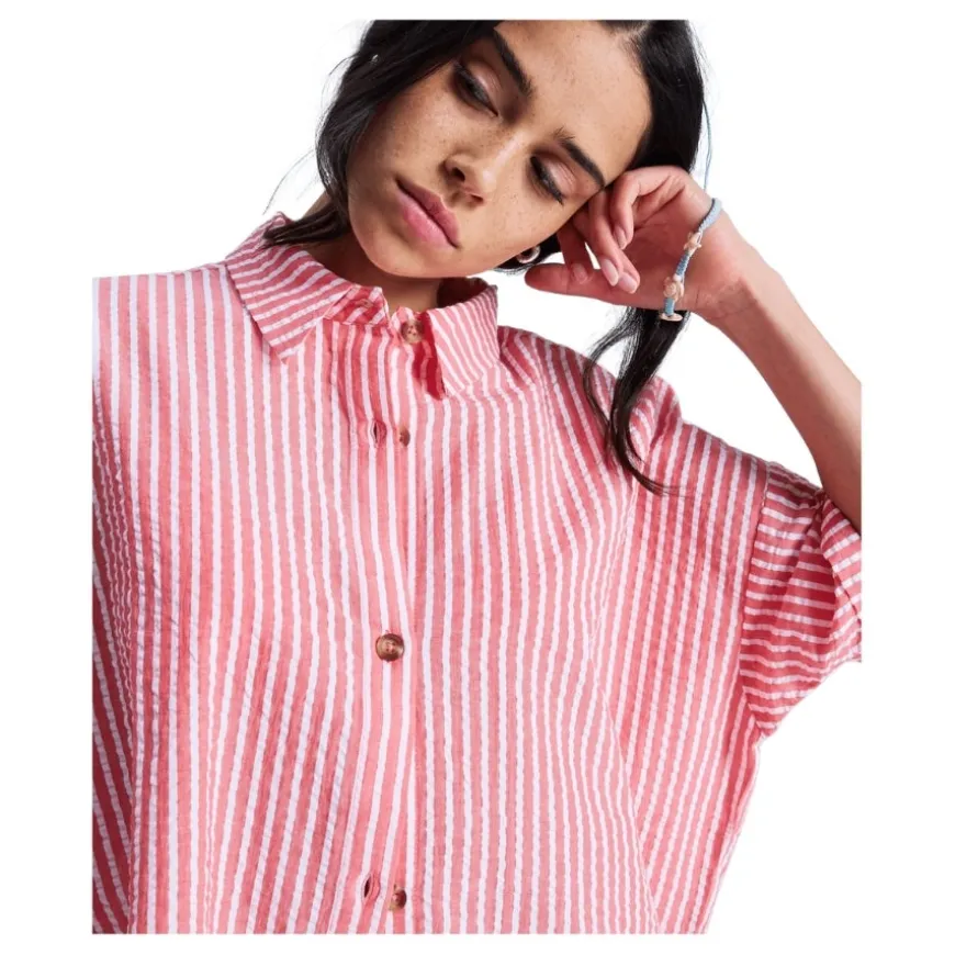 Camisas manga corta Roxy Beachy Nostalgia Stripe