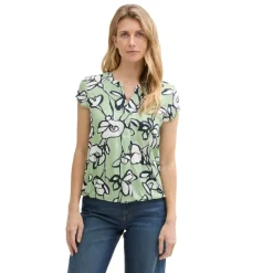 Camisas manga corta Tom tailor Blouse Printed Shortsleeve