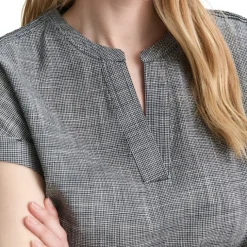 Camisas manga corta Tom tailor Blouse Shortsleeve With Slub Structure