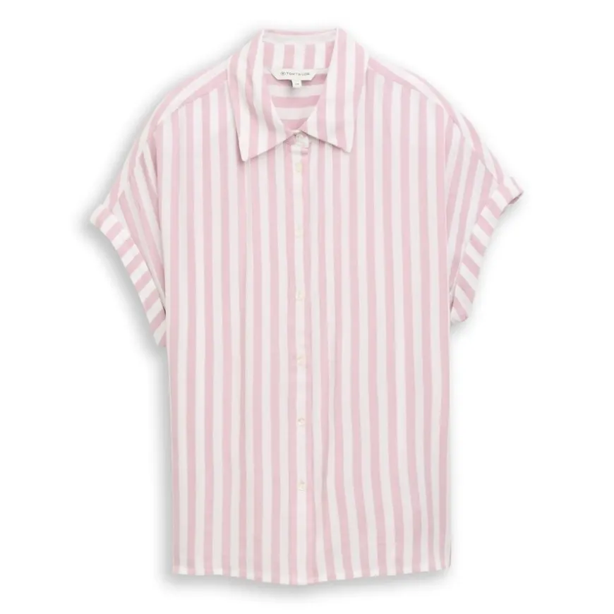 Camisas manga corta Tom tailor Blouse Striped