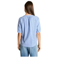 Camisas manga corta Tom tailor Blouse Shortsleeves Slub Structure