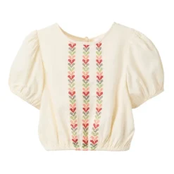 Camisas manga corta Zippy SS BLOUSE COTTON