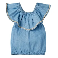 Camisas manga corta Zippy Shirt Denim