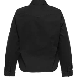 Camisas manga larga Carmakoma Carsasia L S Fit Stud Dnm Shirt Akm