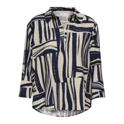 Camisas manga larga Jdy Jdypepper 3 4 V-Neck Collar Top Wvn Dia