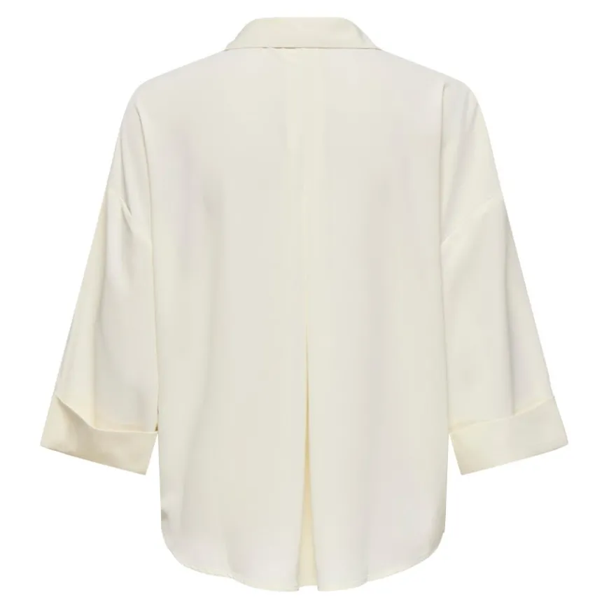 Camisas manga larga Jdy Jdynana 3 4 Loose V-Neck Shirt Wvn Dia