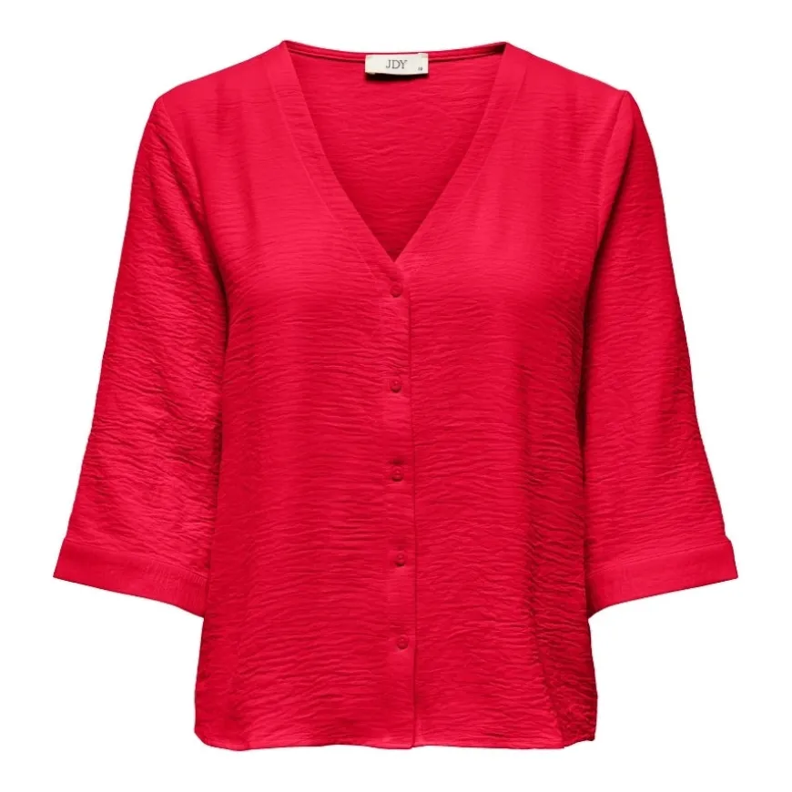 Camisas manga larga Jdy Jdylion Life Capote 3 4 Shirt Wvn Noos