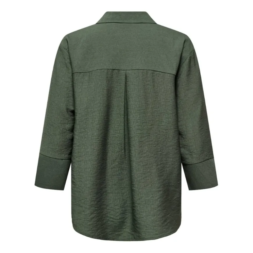 Camisas manga larga Jdy Jdypepper 3 4 V-Neck Collar Top Wvn Dia