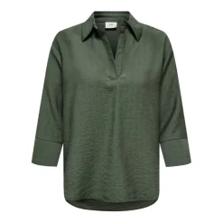 Camisas manga larga Jdy Jdypepper 3 4 V-Neck Collar Top Wvn Dia