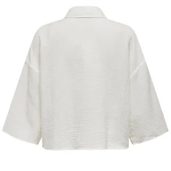 Camisas manga larga Jdy Jdytheis Life 3 4 Crop Shirt Wvn Noos