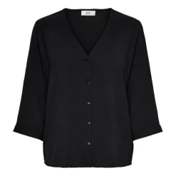 Camisas manga larga Jdy Jdylion Life Capote 3 4 Shirt Wvn Noos