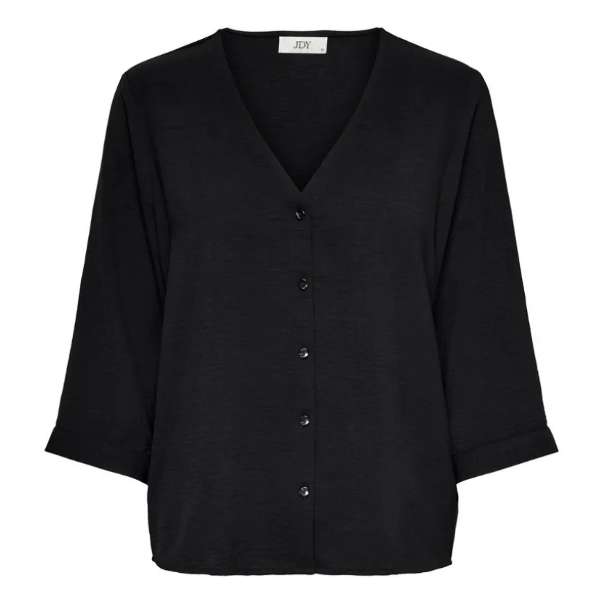 Camisas manga larga Jdy Jdylion Life Capote 3 4 Shirt Wvn Noos