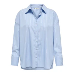 Camisas manga larga Jdy Jdymio L S Lurex Loose Shirt Wvn Noos