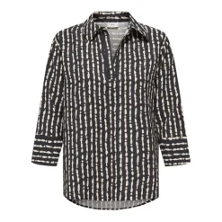 Camisas manga larga Jdy Jdypepper 3 4 V-Neck Collar Top Wvn Dia