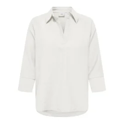 Camisas manga larga Jdy Jdypepper 3 4 V-Neck Collar Top Wvn Dia