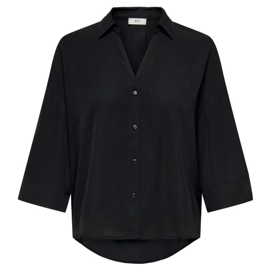 Camisas manga larga Jdy Jdynana 3 4 Loose V-Neck Shirt Wvn Dia