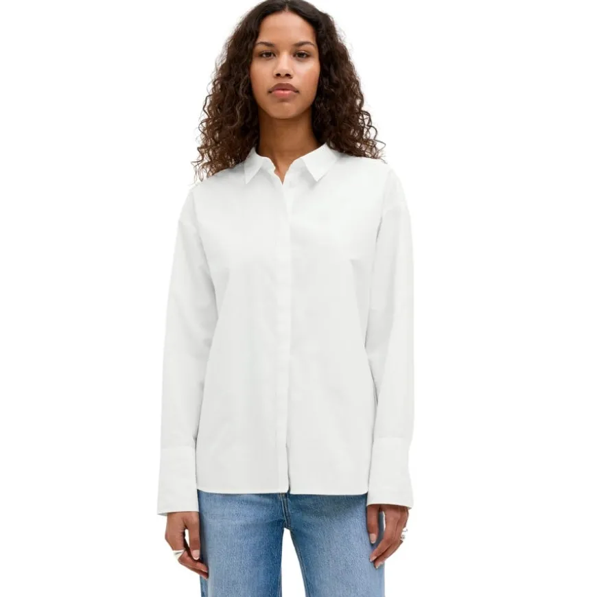 Camisas manga larga Jjxx Jxcaro Poplin Ls RLX Shirt Wvn Noos Sn