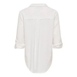 Camisas manga larga Only Onlgoa 3 4 Strap Linen Bl Shirt Cc Pnt