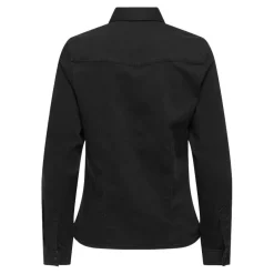 Camisas manga larga Only Onlsasia L S Fit Stud Dnm Shirt Akm