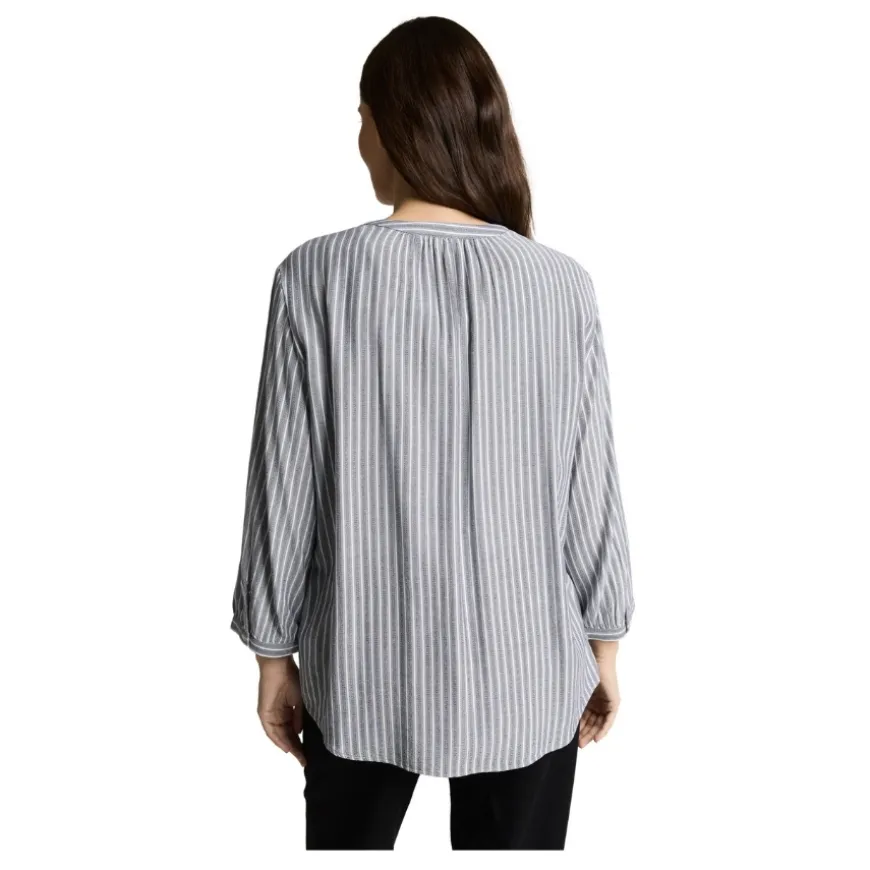 Camisas manga larga Tom tailor Blouse Feminine With Dobby Stripe
