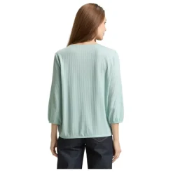 Camisas manga larga Tom tailor T-Shirt Striped Blouse With String