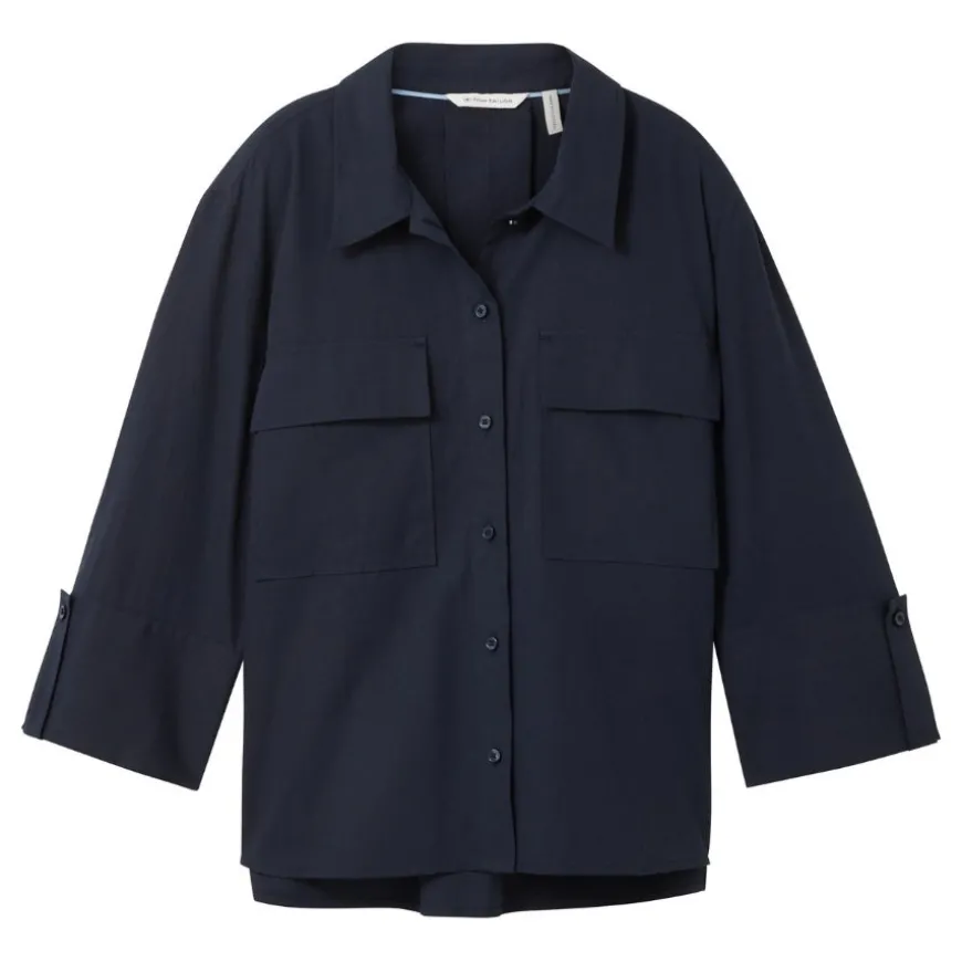 Camisas manga larga Tom tailor Easy Utility Blouse