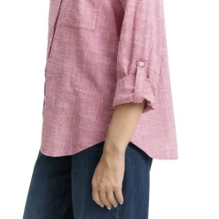 Camisas manga larga Tom tailor Blouse With Slub Structure