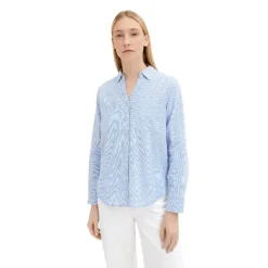 Camisas manga larga Tom tailor Blouse With Slub Structure