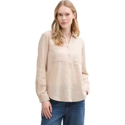 Camisas manga larga Tom tailor Blouse With Slub Structure