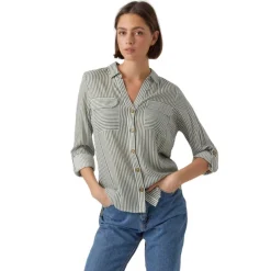 Camisas manga larga Vero moda Vmbumpy L S Shirt New Wvn Ga Noos