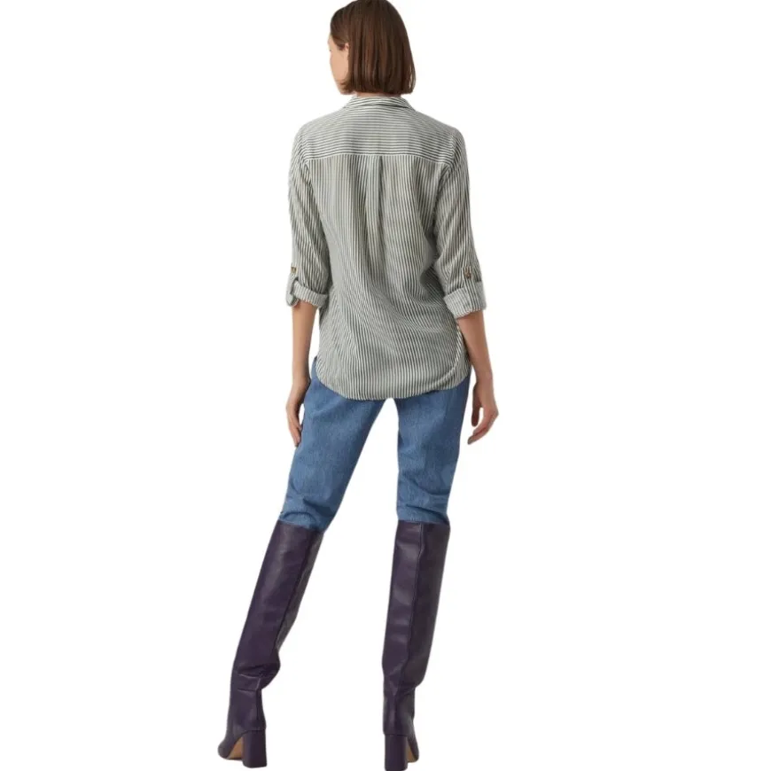 Camisas manga larga Vero moda Vmbumpy L S Shirt New Wvn Ga Noos