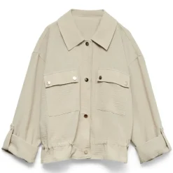 Camisas manga larga Vero moda Vmkinessa Ls Overshirt Wvn Btq